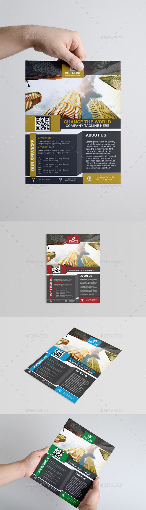 GraphicRiver Corporate Flyer Template 9163053 GraphicRiver Corporate Flyer Template 9163053