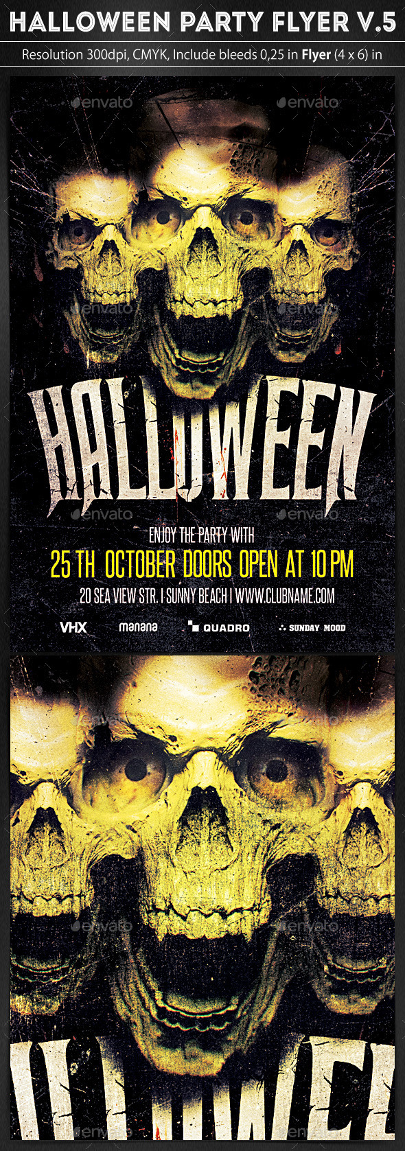 GraphicRiver Halloween Party Flyer v.5 9164616 GraphicRiver Halloween Party Flyer v.5 9164616