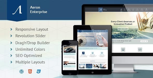Aeron Premium Responsive Corporate Theme Aeron Premium Responsive Corporate Theme