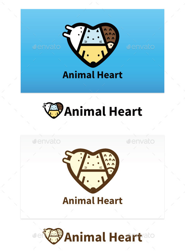 GraphicRiver Animal Heart 9102339 GraphicRiver Animal Heart 9102339