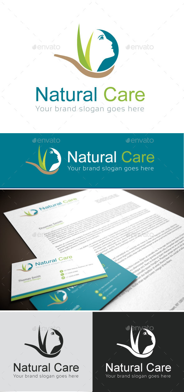 GraphicRiver Natural Care Logo Template 9168677 GraphicRiver Natural Care Logo Template 9168677