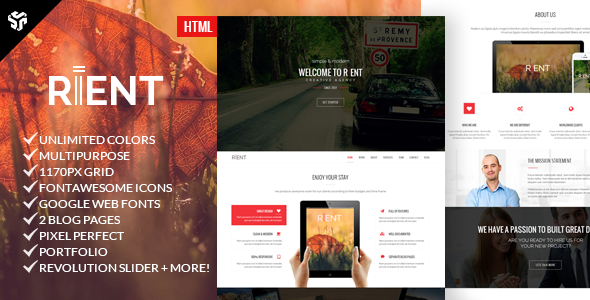 ThemeForest Rient Multi-Purpose Parallax Landing Page 9139243 ThemeForest Rient Multi-Purpose Parallax Landing Page 9139243