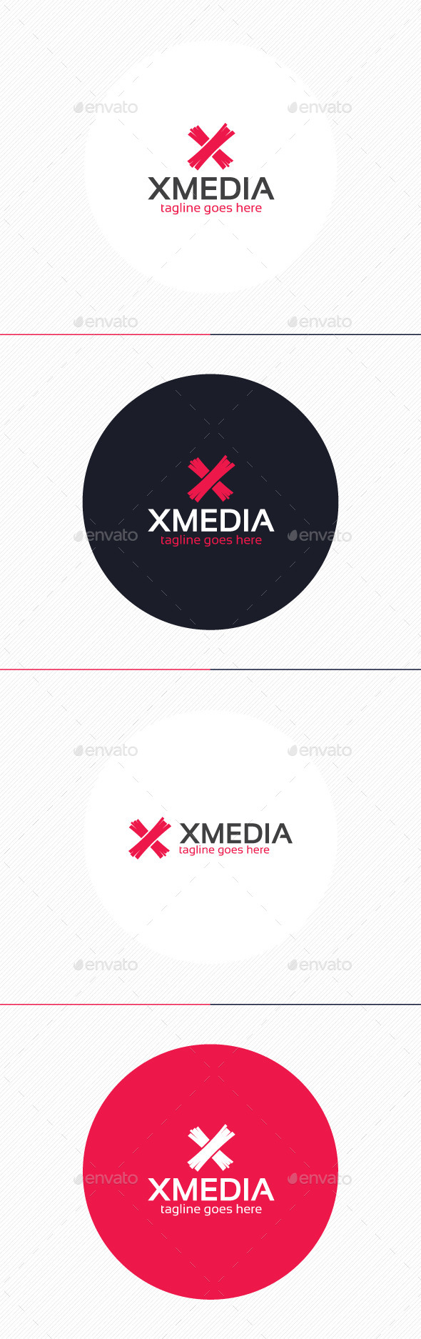 GraphicRiver X Media Logo Letter X 9169356 GraphicRiver X Media Logo Letter X 9169356