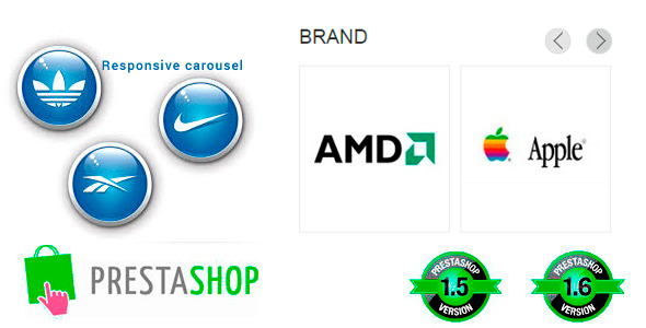 Responsive Brand Logo's Carousel for Prestashop - CodeCanyon Item for Sale