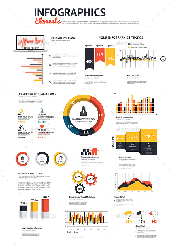 Big Set of Infographic Elements