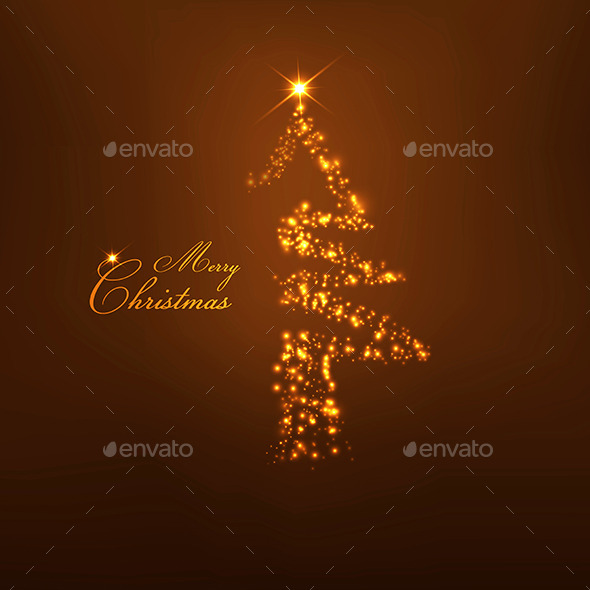 GraphicRiver Christmas Tree from Light 9170787 GraphicRiver Christmas Tree from Light 9170787