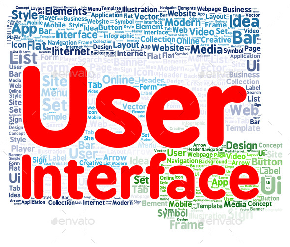 User interface word cloud shape (Misc) Photo Download