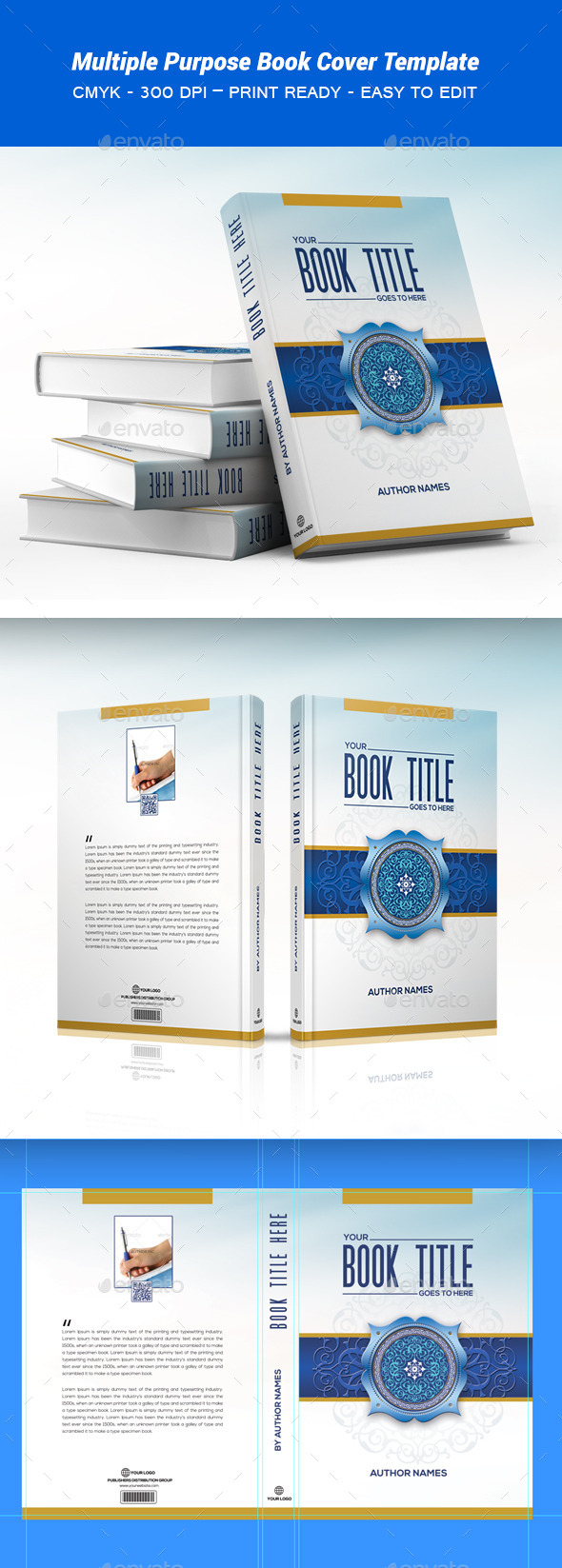 GraphicRiver Book Cover Template 9170935 GraphicRiver Book Cover Template 9170935
