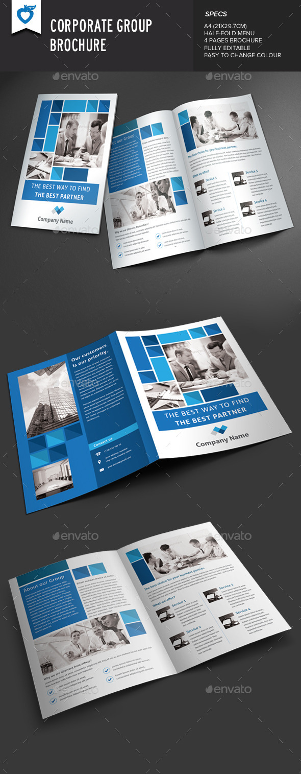 GraphicRiver Corporate Group Brochure 9172545 GraphicRiver Corporate Group Brochure 9172545