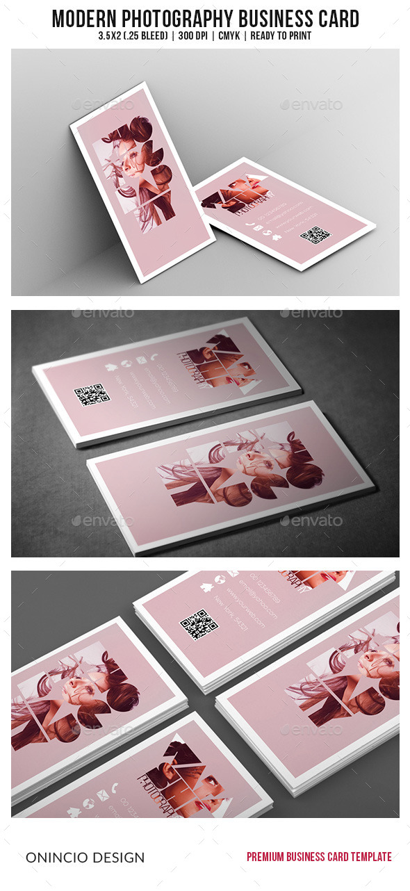 GraphicRiver Modern Photography Business Card 9166175 GraphicRiver Modern Photography Business Card 9166175