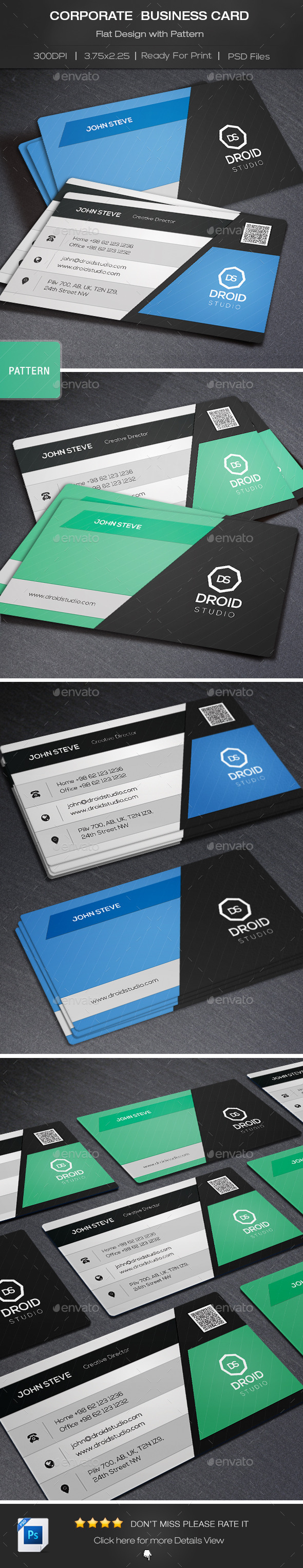 GraphicRiver Corporate Business Card 9173972 GraphicRiver Corporate Business Card 9173972