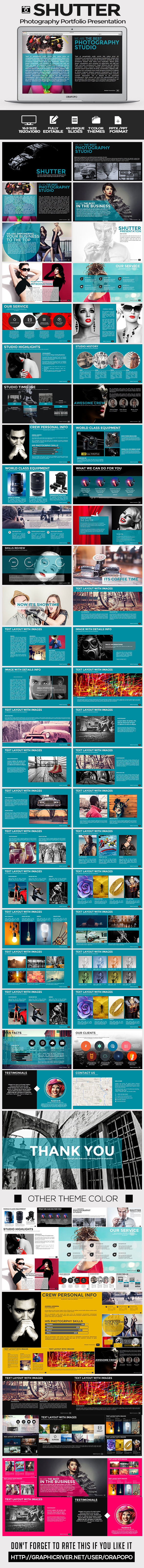 GraphicRiver Shutter Photography Portfolio Presentation 9174831 GraphicRiver Shutter Photography Portfolio Presentation 9174831
