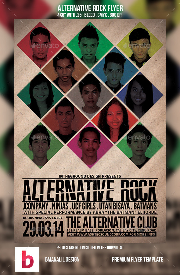 Alternative Rock Flyer (Concerts)