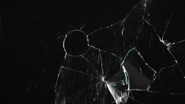 Glass Breaks from a Bullet Glass Breaks from a Bullet