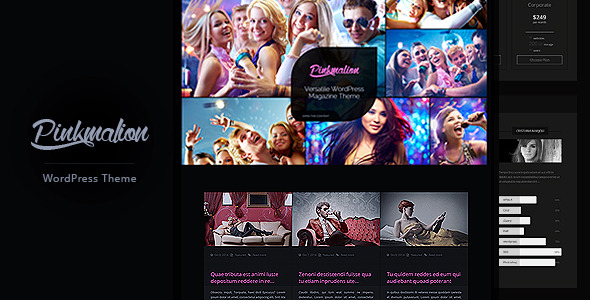 Pinkmalion HTML Template - Blog and Photography - 1