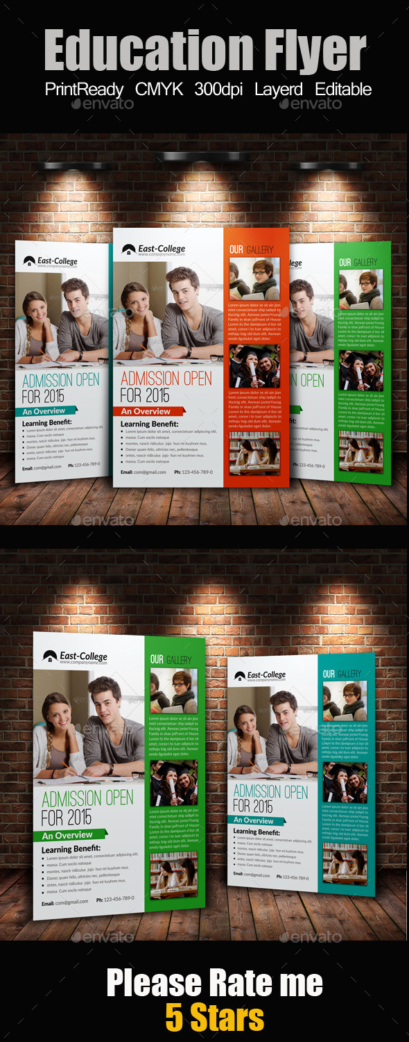 GraphicRiver A4 education Flyer 9178741 GraphicRiver A4 education Flyer 9178741