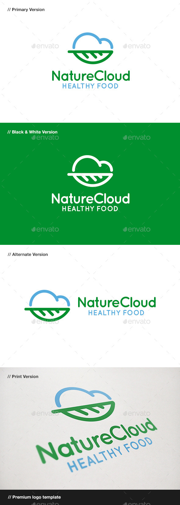 Nature Cloud Logo (Nature)