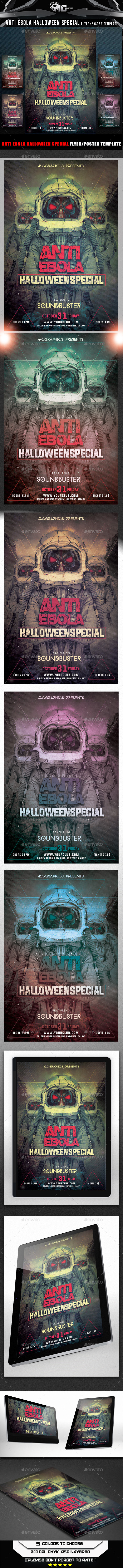 GraphicRiver Anti Ebola Halloween Special Flyer Template 9178807 GraphicRiver Anti Ebola Halloween Special Flyer Template 9178807