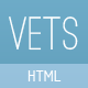 VETS - Veterinary Medical Health Clinic Template - ThemeForest Item for Sale