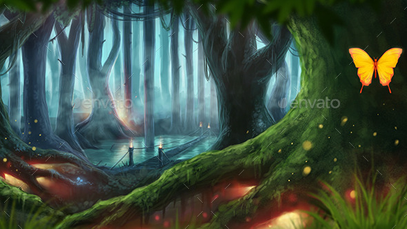 GraphicRiver Fantasy Forest 9180070 GraphicRiver Fantasy Forest 9180070