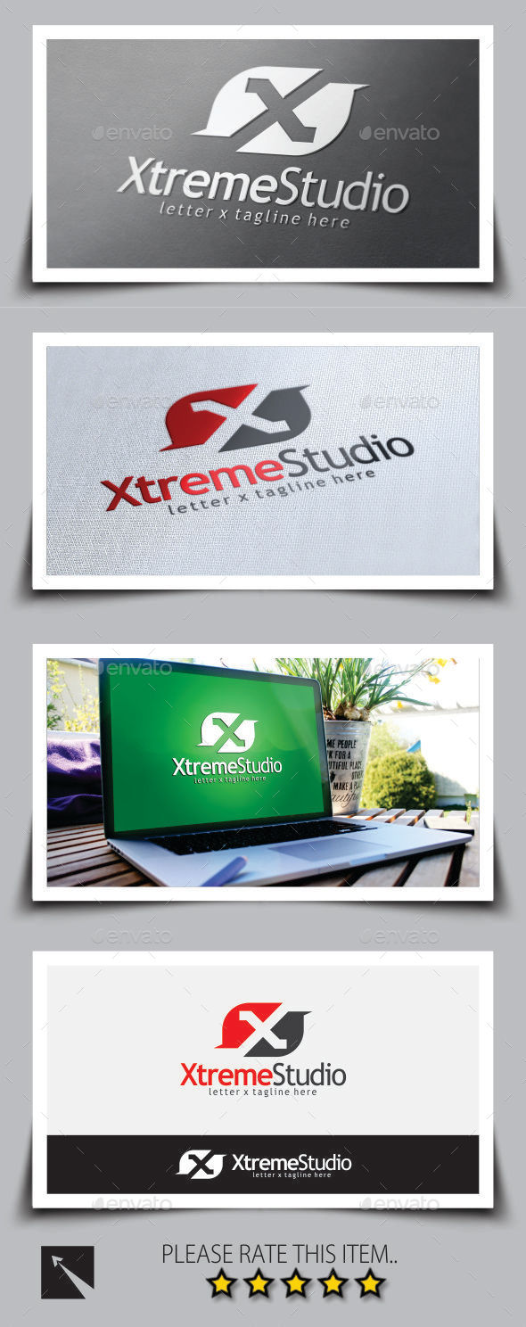 GraphicRiver Xtreme Studio Letter X Logo Template 9180208 GraphicRiver Xtreme Studio Letter X Logo Template 9180208
