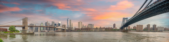 New York City - Stunning panoramic view of Brooklyn and Manhatta (Misc) Photo Download