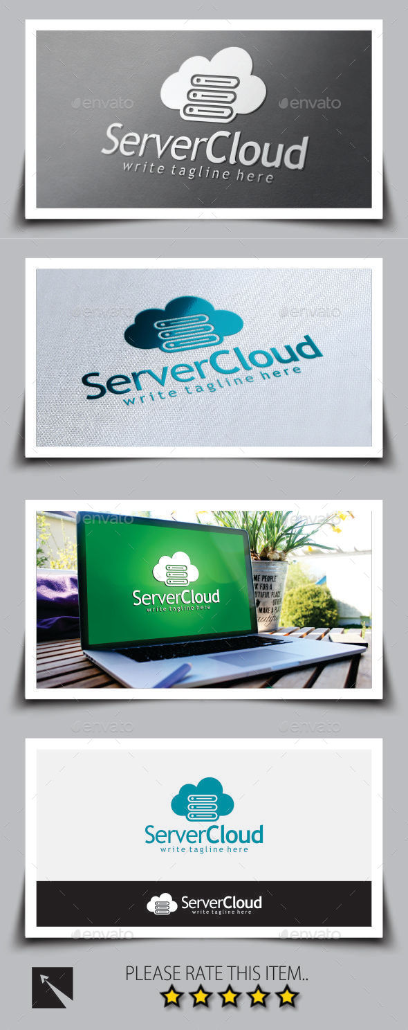 GraphicRiver Server Cloud Logo Template 9181811 GraphicRiver Server Cloud Logo Template 9181811