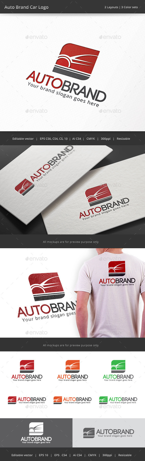 GraphicRiver Auto Brand Car Logo 9182197 GraphicRiver Auto Brand Car Logo 9182197