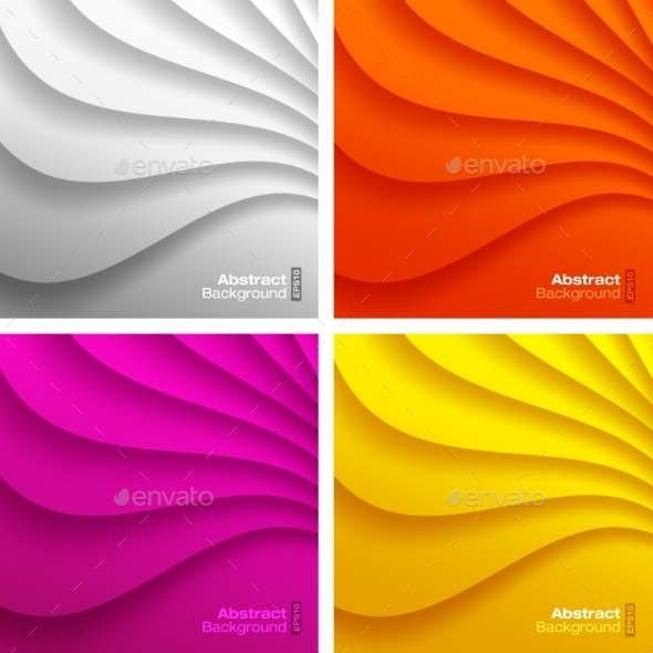 GraphicRiver Set of Colorful Wavy Backgrounds 9182478 GraphicRiver Set of Colorful Wavy Backgrounds 9182478