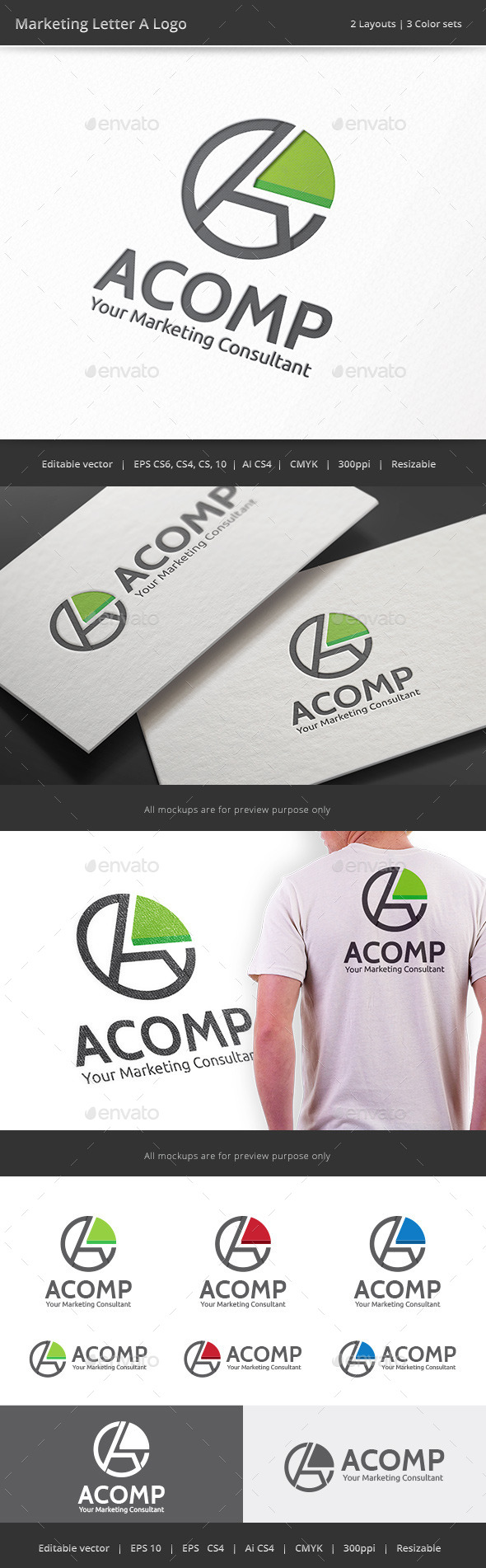 GraphicRiver Marketing Letter A Logo 9182864 GraphicRiver Marketing Letter A Logo 9182864