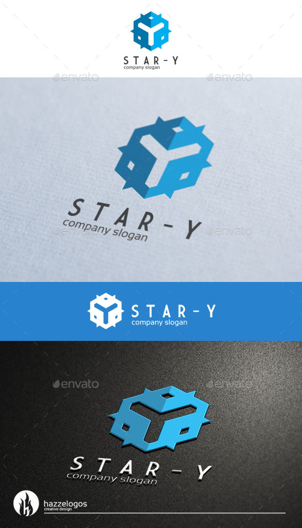 GraphicRiver Star Y Logo 9182907 GraphicRiver Star Y Logo 9182907