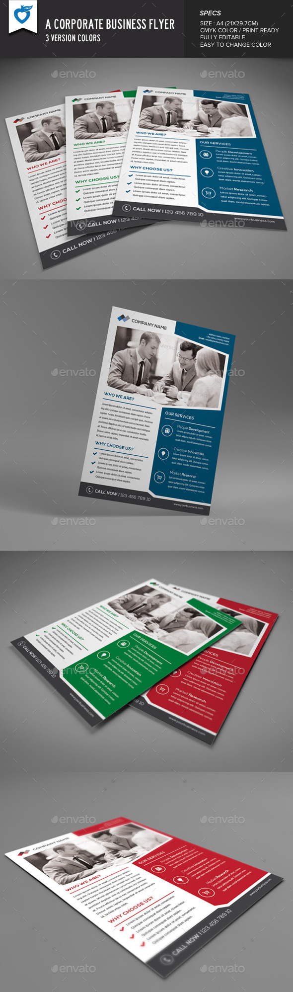 A Corporate Business Flyer (Corporate)