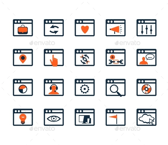 GraphicRiver Icon Set Web Development and SEO Flat Design 9092544 GraphicRiver Icon Set Web Development and SEO Flat Design 9092544