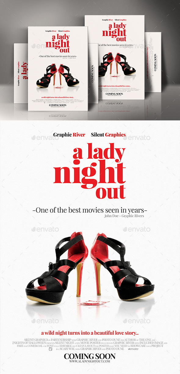 GraphicRiver Comedy Movie Poster Template 9184171 GraphicRiver Comedy Movie Poster Template 9184171