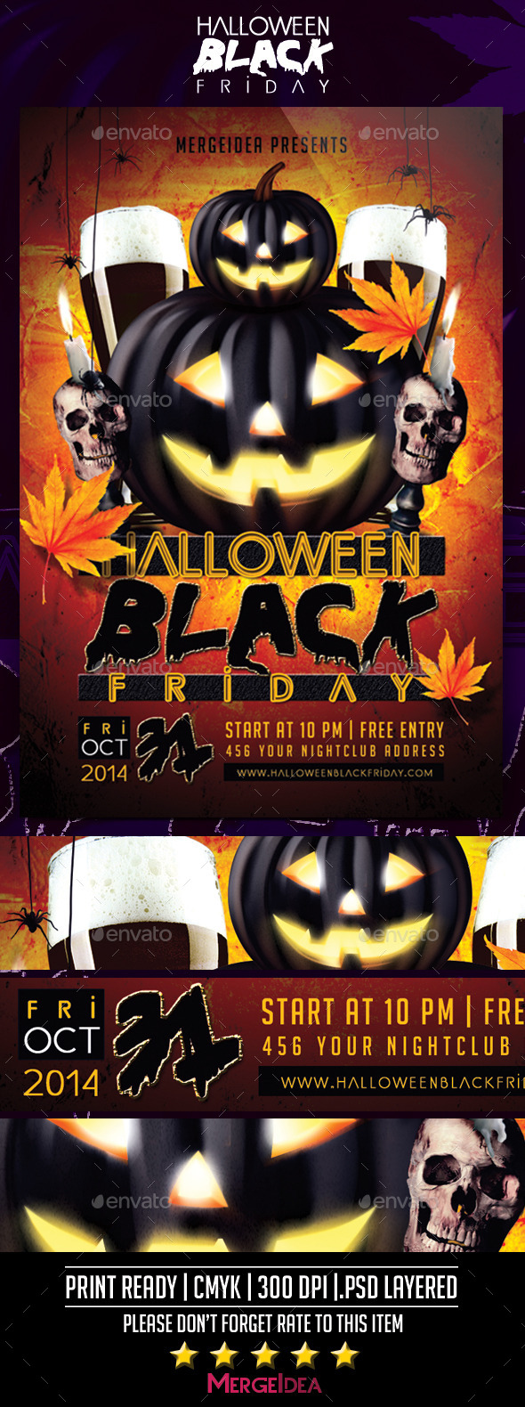 Halloween Black Friday Flyer (Events)