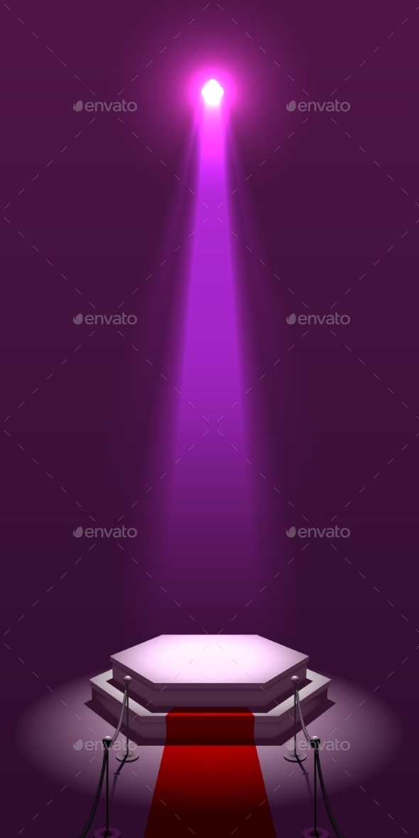 GraphicRiver Illuminated Stage 9186475 GraphicRiver Illuminated Stage 9186475