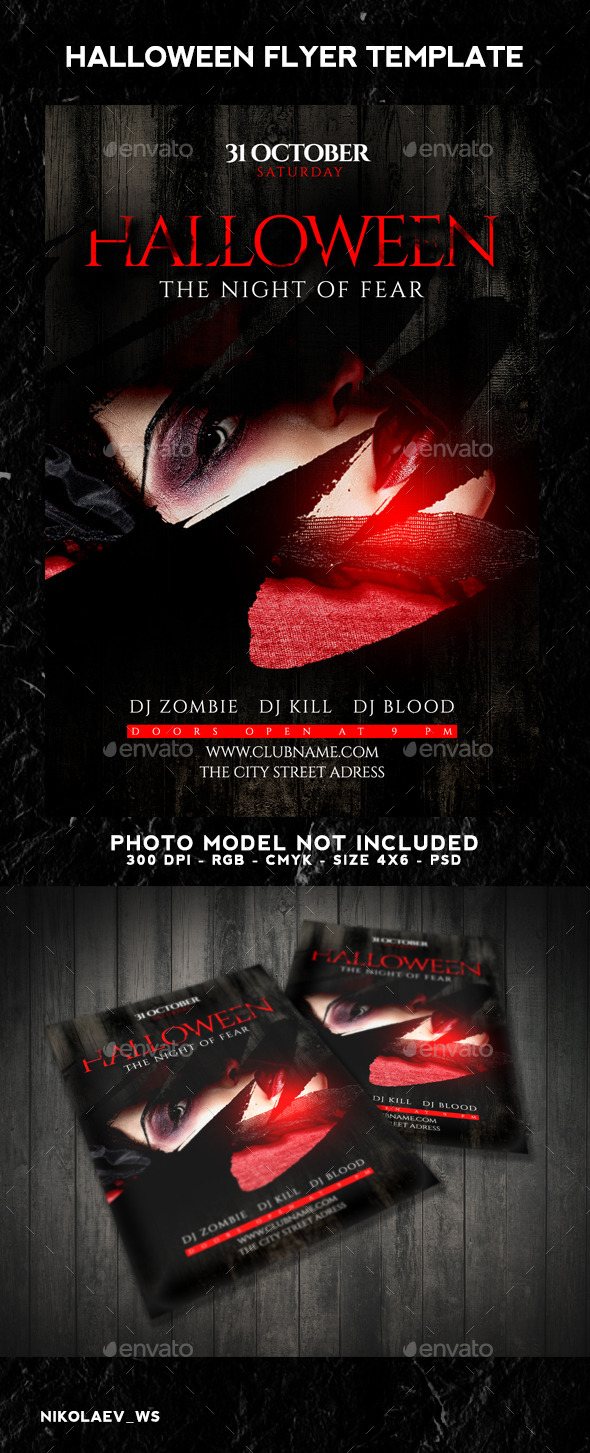 Halloween Flyer (Clubs & Parties)