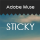 Sticky - Creative Muse Template - ThemeForest Item for Sale