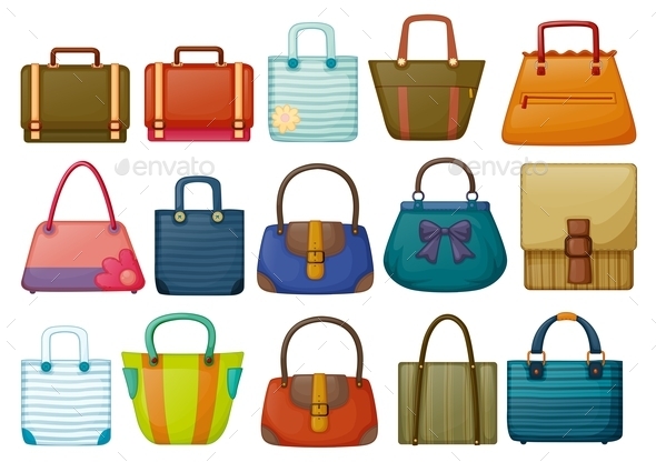 GraphicRiver Different Bag Designs 9189354 GraphicRiver Different Bag Designs 9189354