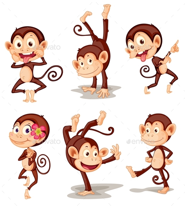 GraphicRiver Monkey Series 9190421 GraphicRiver Monkey Series 9190421