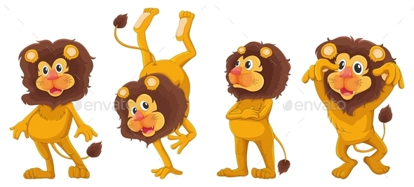 GraphicRiver Lions 9190578 GraphicRiver Lions 9190578