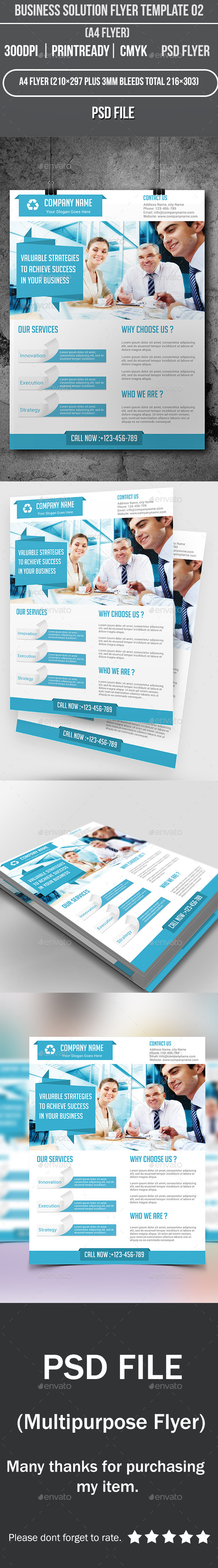 GraphicRiver Business Solution Flyer Template 02 9190783 GraphicRiver Business Solution Flyer Template 02 9190783