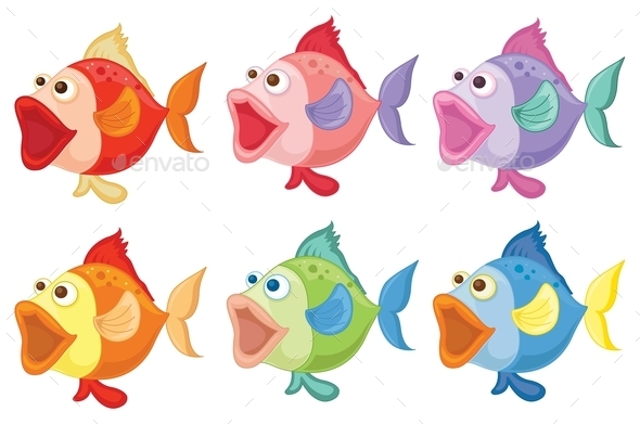 GraphicRiver Smiling Fishes 9190819 GraphicRiver Smiling Fishes 9190819