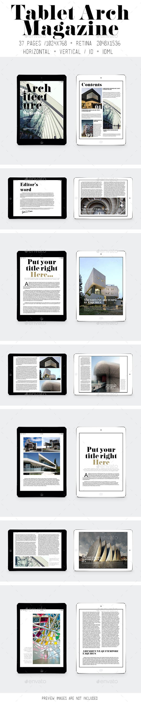 GraphicRiver Tablet Arch Magazine 9191761 GraphicRiver Tablet Arch Magazine 9191761