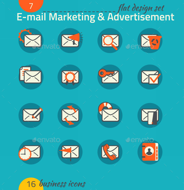 GraphicRiver Business Icon Set E-mail Marketing E-commerce 9192753 GraphicRiver Business Icon Set E-mail Marketing E-commerce 9192753