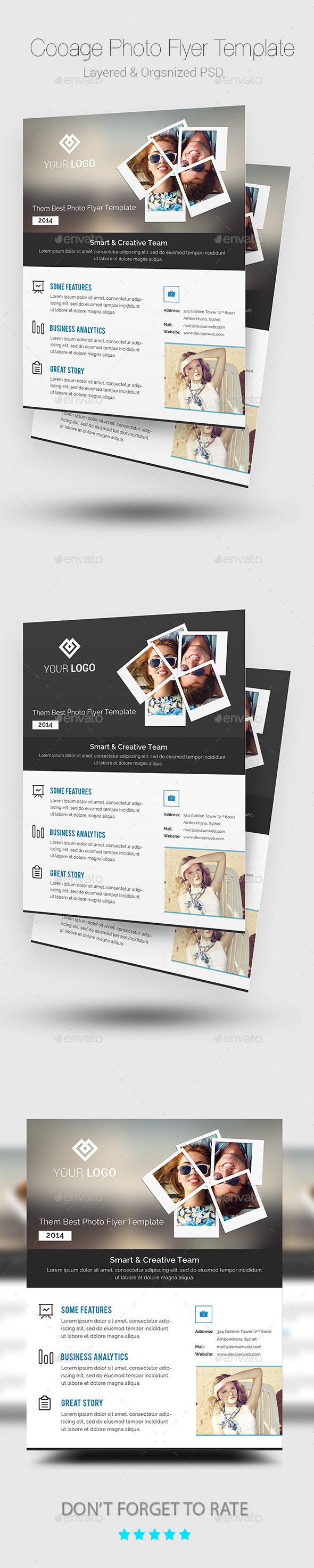 GraphicRiver Collage Photo Flyer Poster Template 9192783 GraphicRiver Collage Photo Flyer Poster Template 9192783