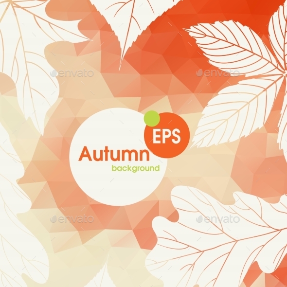 GraphicRiver Autumn Background With Leaves 9193044 GraphicRiver Autumn Background With Leaves 9193044