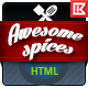 Awesome Spice - Restaurant / Cafe HTML Template Awesome Spice - Restaurant / Cafe HTML Template - ThemeForest Item for Sale