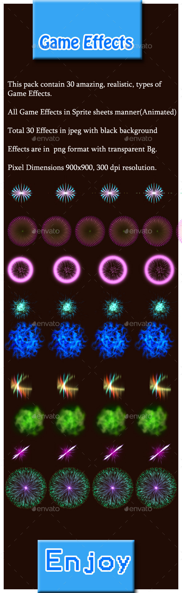 GraphicRiver 30 Game Effects 9194469 GraphicRiver 30 Game Effects 9194469
