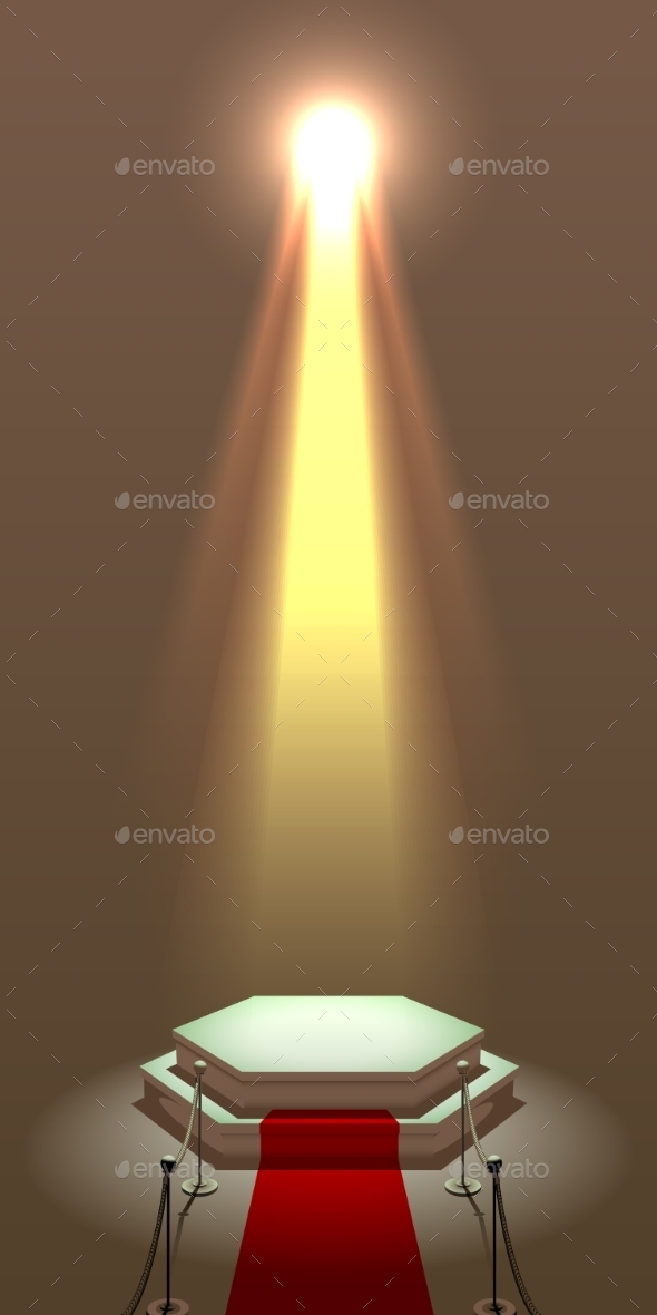 GraphicRiver Illuminated Stage 9195056 GraphicRiver Illuminated Stage 9195056
